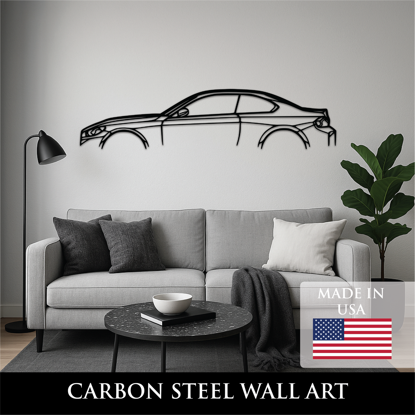G87 M2 Metal Wall Art – CNC Cut from 14GA Steel