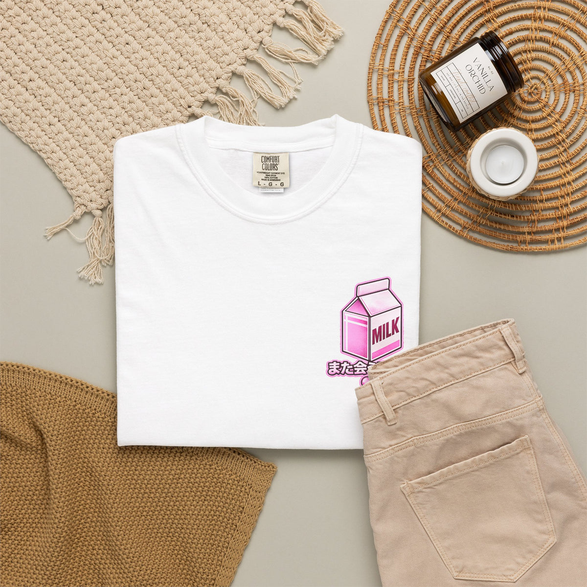 Milk Run 3 Breast Cancer Awareness Graphic Tee